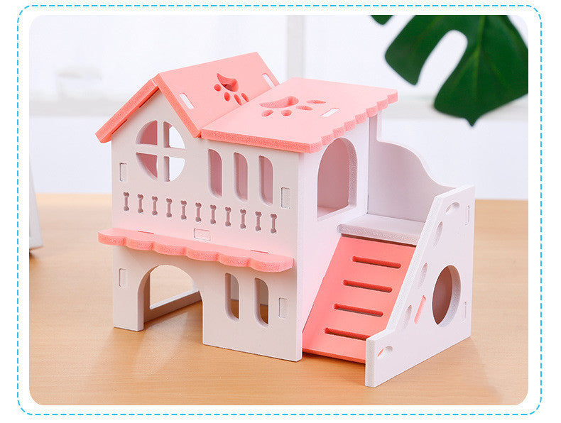 Hamster Playground House Small Animal Activity