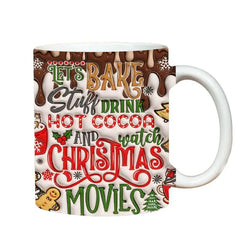 Creative Mugs 3D Ceramic Mugs For Christmas & Holiday Gifts