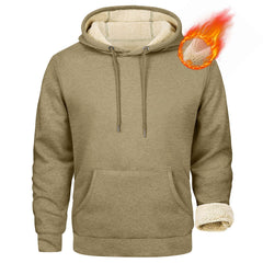 Winter Cold Protection Casual Men's Hoodie Cashmere